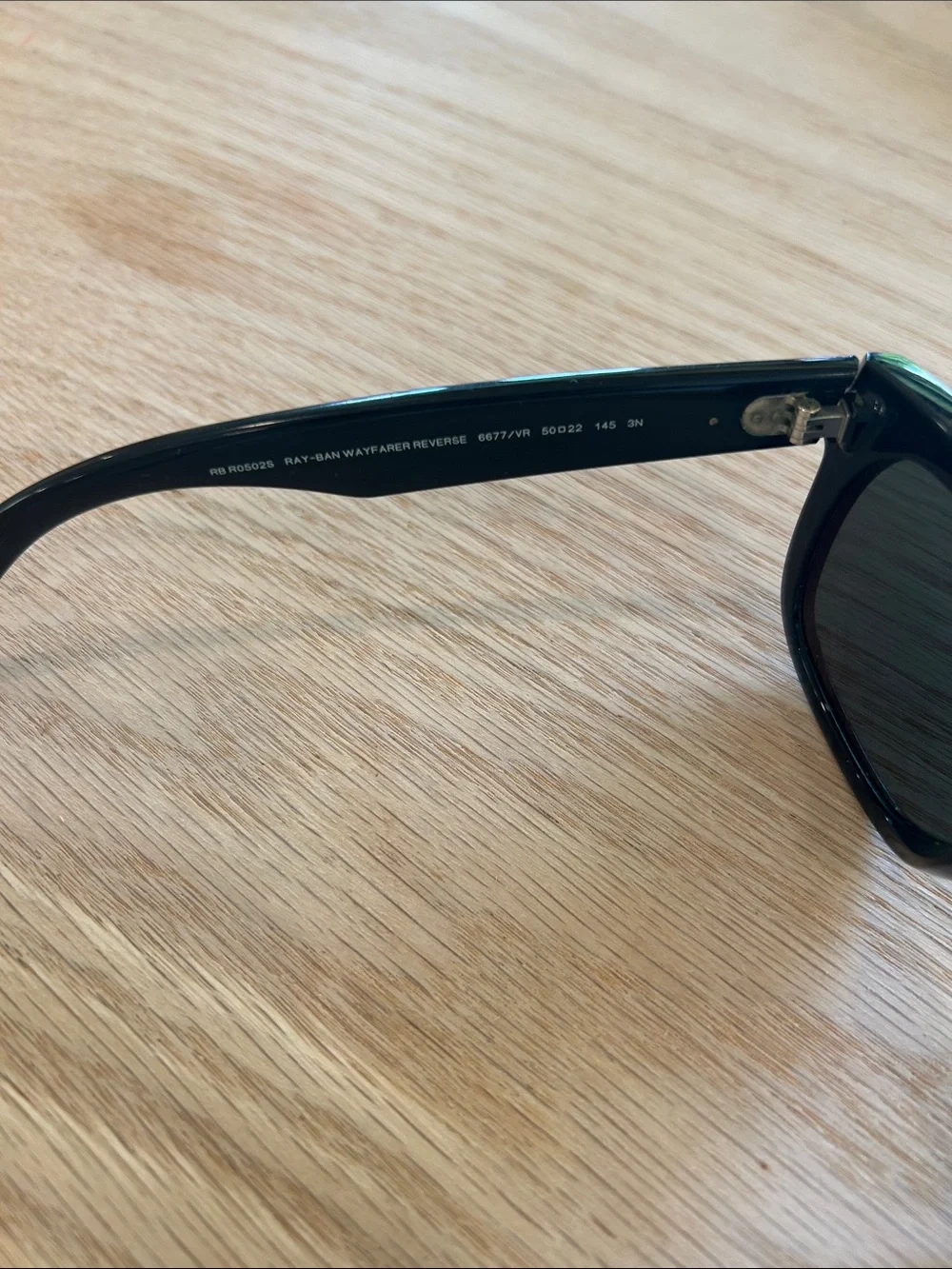 Ray-Ban Black Men’s Rectangular Sunglasses
